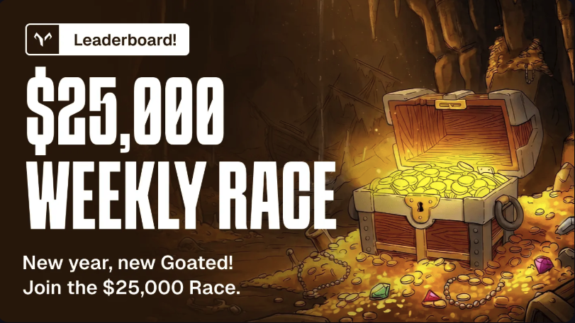 Goated $25K Weekly Race